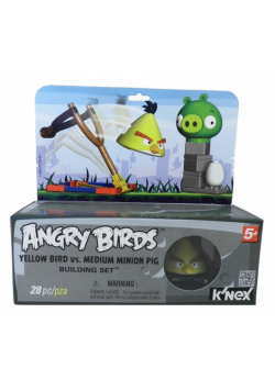 Angry Birds Bulding set Yellow Bird vs Medium Minion Pig