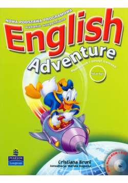 English Adventure Starter podręcznik i zeszyt ćwiczeń z płytą DVD