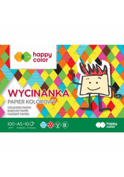 Paczka Papier kolorowy A5 Happy Color 10sztuk