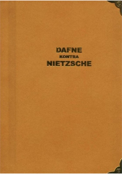 Dafne kontra Nietzsche Tako Rzecze Złotousta