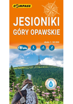 Mapa - Jesioniki, Góry Opawskie 1:50 000