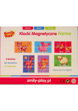 Klocki magnetyczne Farma