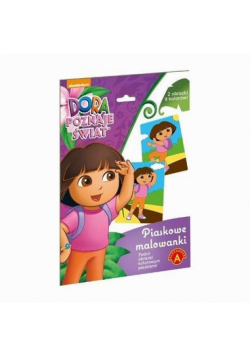 Piaskowe malowanki Dora poznaje świat