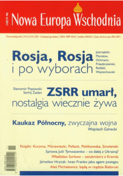 Nowa Europa Wschodnia 6/2011