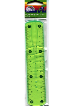 Linijka elastyczna Fiorello plastikowa 15 cm