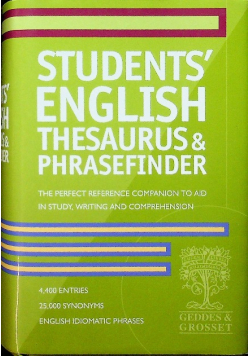 Students english thesaurus phrasefinder
