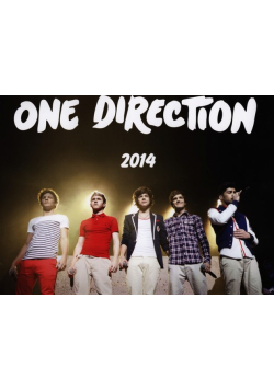 Kalendarz ścienny 2014 One Direction