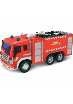 Straż pożarna Auto na radio ze światłem 1:16