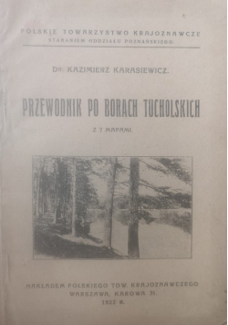 Przewodnik po Borach Tucholskich 1922 r.