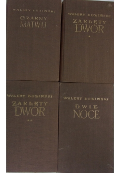 Walery Łoziński zestaw 4 książek