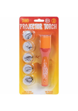 Latarka dla dzieci - Projektor 6 slajdów Dinozaury