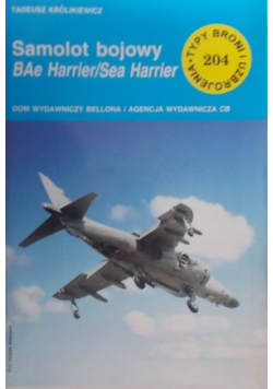 Typy broni i uzbrojenia Tom 204 Samolot bojowy  Bae Harrier / Sea Harrier