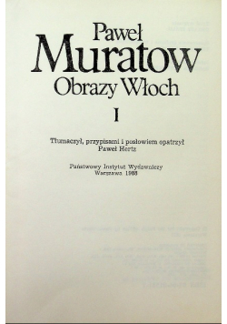 Obrazy włoch I