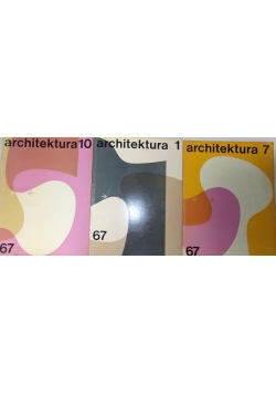 Architektura 1, 7, 10