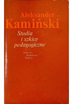 Studia i szkice pedagogiczne