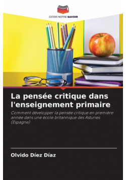 La pensée critique dans l'enseignement primaire