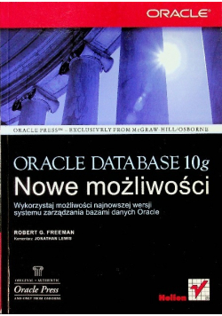 Oracle database 10 g Nowe możliwości
