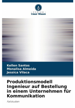 Produktionsmodell Ingenieur auf Bestellung in einem Unternehmen für Kommunikation