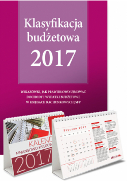 Klasyfikacja budżetowa 2017 + Kalendarz finansowo-księgowy 2017 dla jsfp