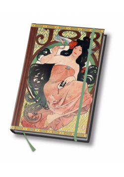 Notes A6 Art book 80 kartek w linie Alfons Mucha