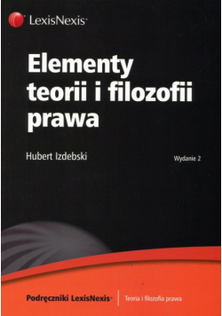 Elementy teorii i filozofii prawa