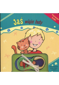 Jaś wiąże buty
