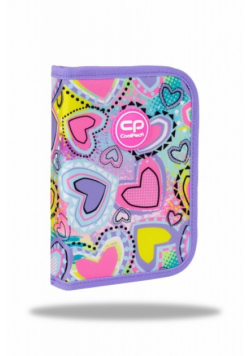 Piórnik 1-komorowy bez wyposażenia Coolpack Clipper Sew Pastel Heart
