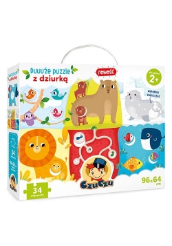 Duże puzzle z Dziurką 2+