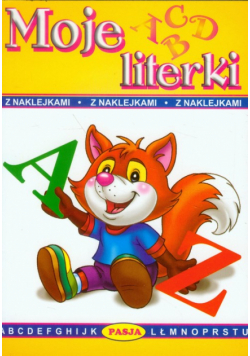 Moje literki z naklejkami