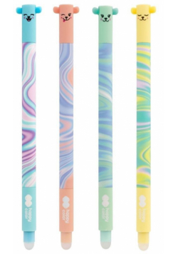 Długopis wymazywalny Pastel Twist nieb. (40szt)