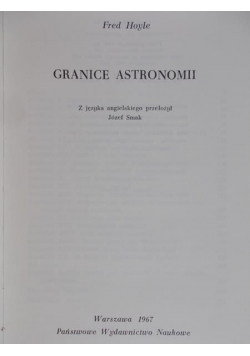 Granice astronomii