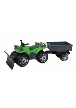 Quad z przyczepką