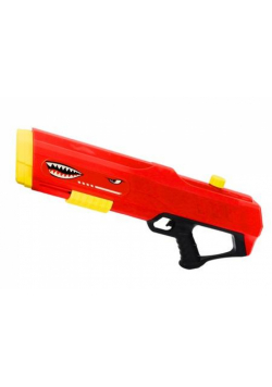 Pistolet na wodę rekin z pompką czerwony 57cm