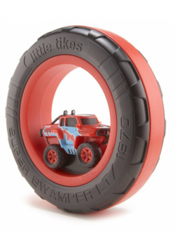 Wheels Tire Racers Czerwona terenówka