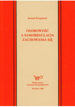 Osobowość a samoregulacja zachowania się