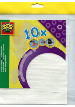 Papier do prasowanek 10 sztuk