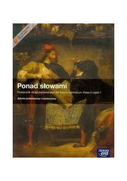 Ponad słowami 2 Język polski Podręcznik z płytą CD część 1