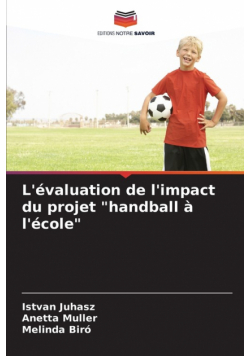 L'évaluation de l'impact du projet "handball à l'école"