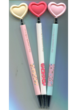 Długopis ABP87509 0,38 mm wkład niebieski pudełko 40 sztuk mix kolorów