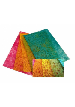 Sizal arkusze 22x33cm 5szt pastelowe