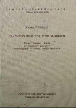 Plankton roślinny wód słodkich