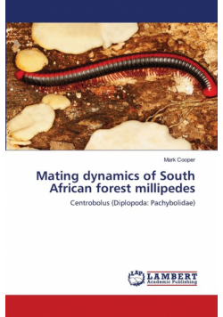 Mating dynamics of South African forest millipedes