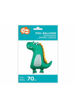 Balon foliowy Dinozaur rysunkowy 70cm