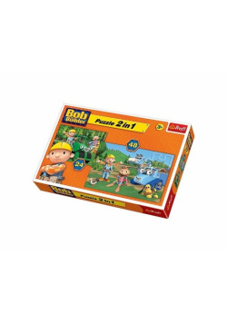 Puzzle Bob Budowniczy Razem zawsze raźniej 2w1