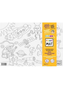 Mata transparentna Space Funny Mat STRIGO