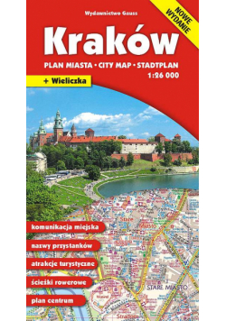 Kraków. Plan miasta 1:26000 wyd. 20