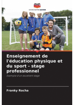 Enseignement de l'éducation physique et du sport - stage professionnel
