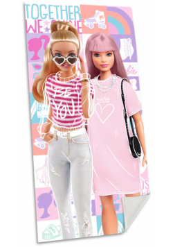 Ręcznik plażowy Barbie 70x140 cm BB00017
