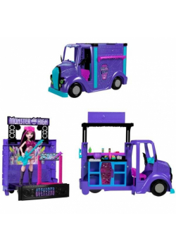 Monster High. Zestaw Koncertowy Food Truck + Lalka