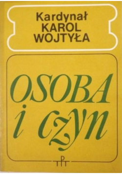 Osoba i czyn